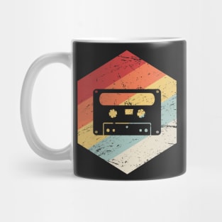 Retro Vintage Cassette Icon Mug